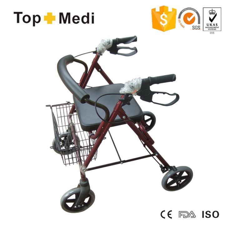 Walker Rollator mit 4 Rädern